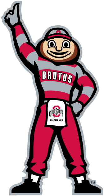 Ohio State Buckeyes 2003-Pres Mascot Logo v3 iron on transfers for fabric